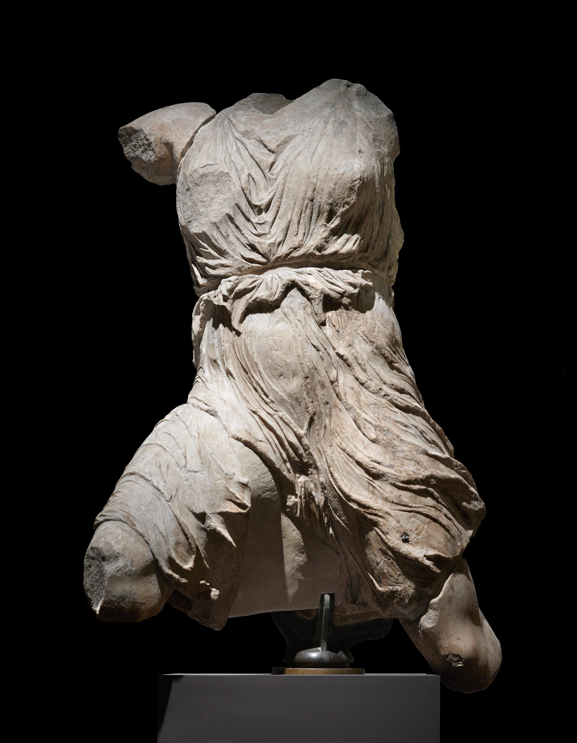 Zeus God from Olympia wall relief plaque sculpture