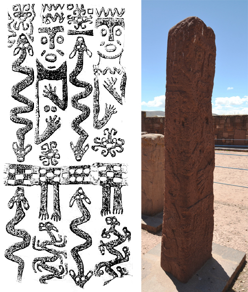 「buildings」type.C ancient ruins 佐伯泰典作① Tiwanaku Archaeological Site Bolivia Travel • Trans-Americas