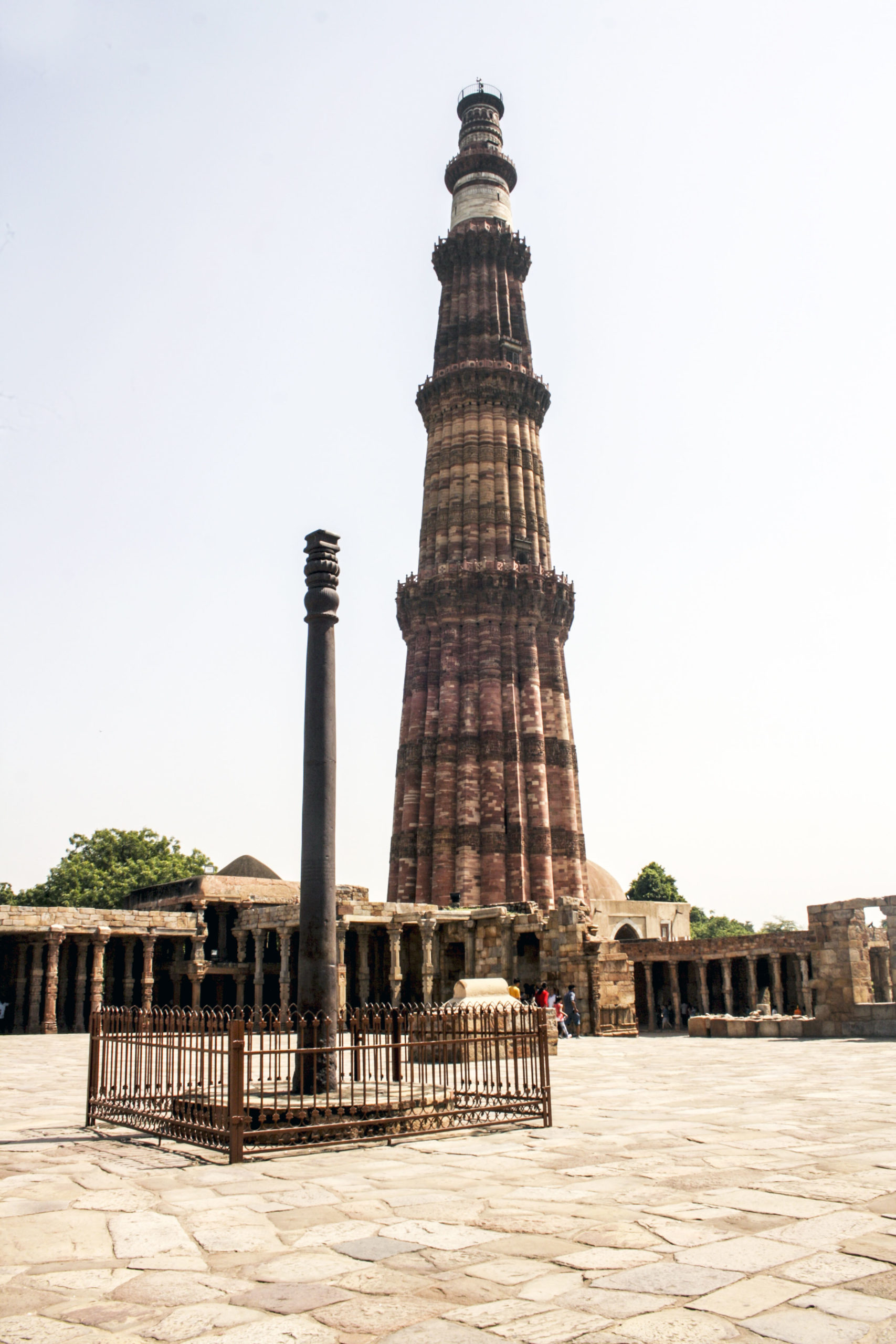 Arquitetura Qutub Minar Qutab Minar Minaret New Delhi India
