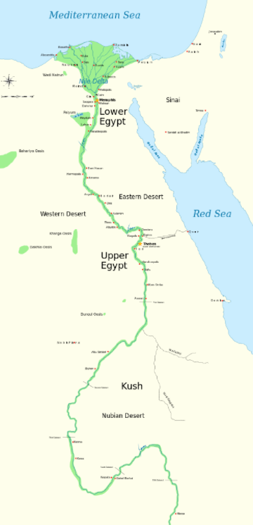 ancient egyptian nile river