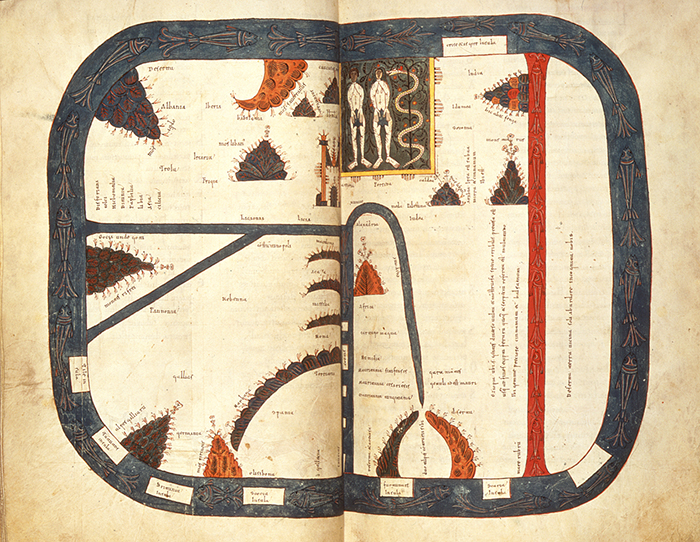 This map comes from the famous ‘Silos Apocalypse’ which was made in the Spanish Monastery of San Domingo de Silos in 1106. Explore this item further