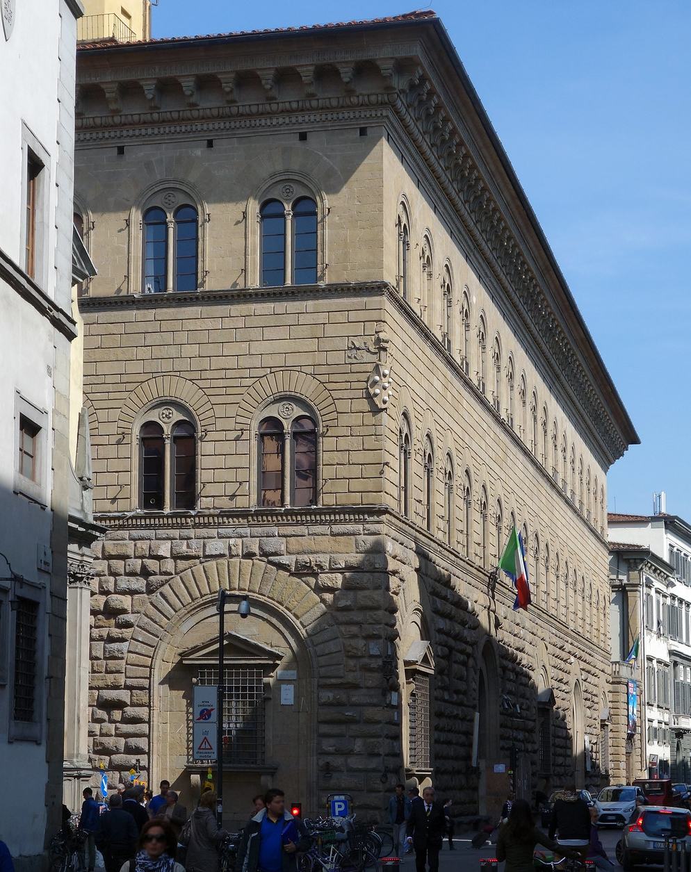 Firenze (Florence) - Firenze. Palazzo Rucellai. Architettura Léon battista  Alberti