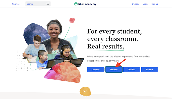 Setting up your teacher account on Khan Academy (article) | Khan Academy