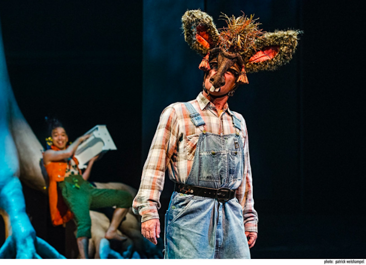 A Midsummer Night's Dream review – giddy shenanigans with a brilliantly  chaotic Puck, Theatre