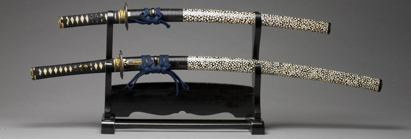 wakizashi sword drawing