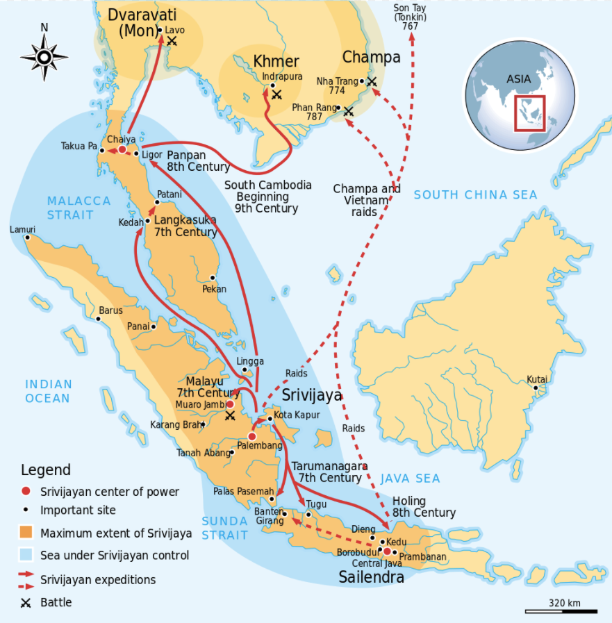 The Srivijaya Empire Trade And Culture In The Indian Ocean