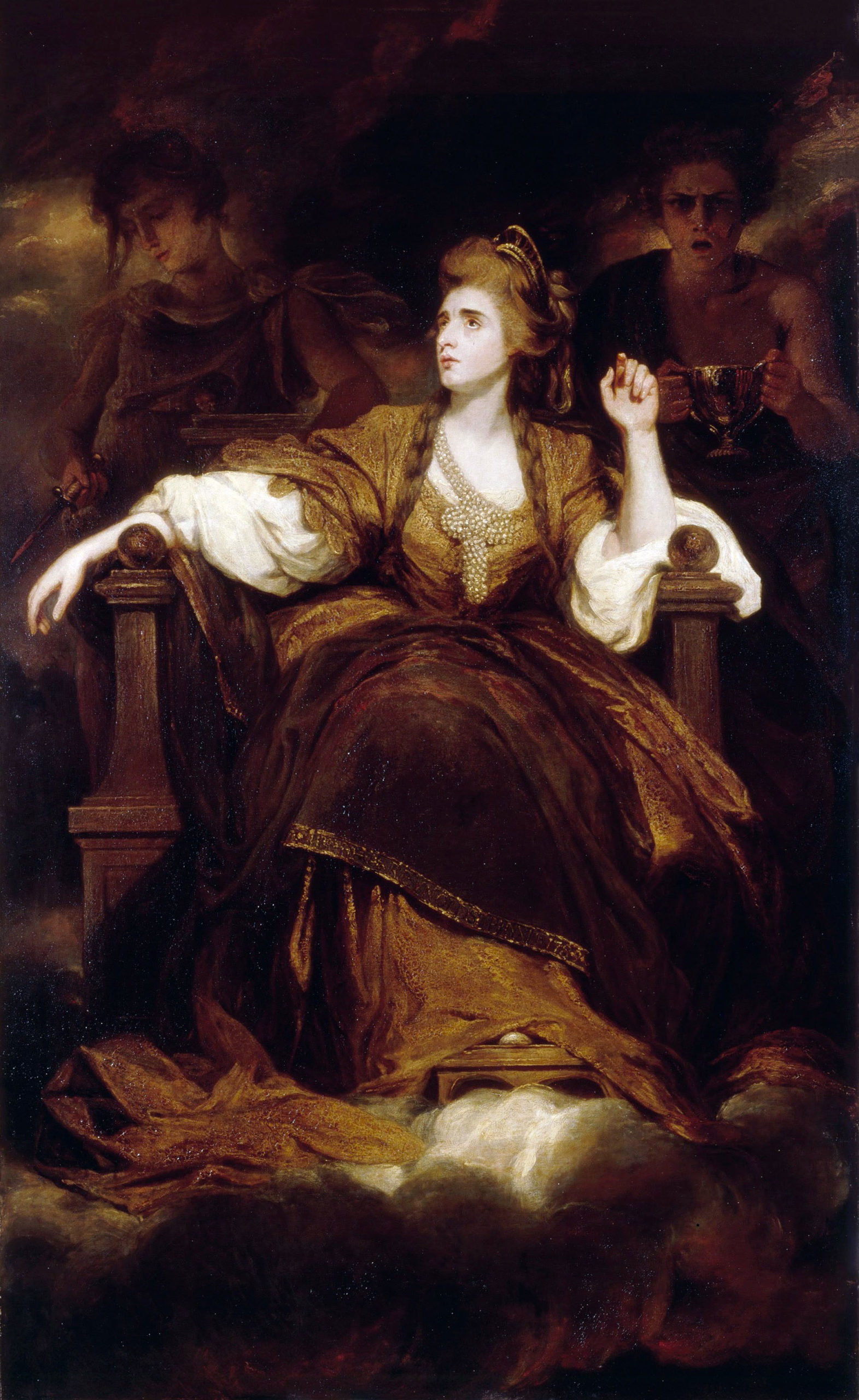 Mrs sarah siddons описание картины