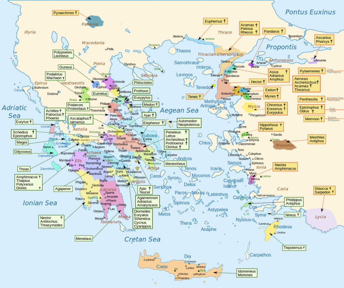 Ancient Greek City State Map The Greek polis (article) | Classical Greece | Khan Academy