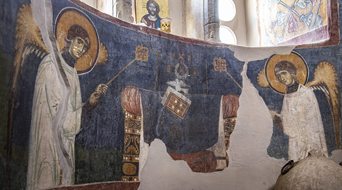 byzantine fresco painting