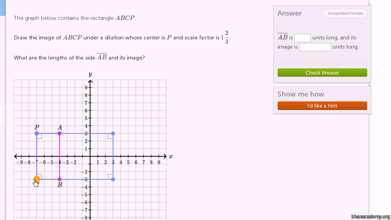 Dilating shapes: expanding For Dilations And Scale Factor Worksheet