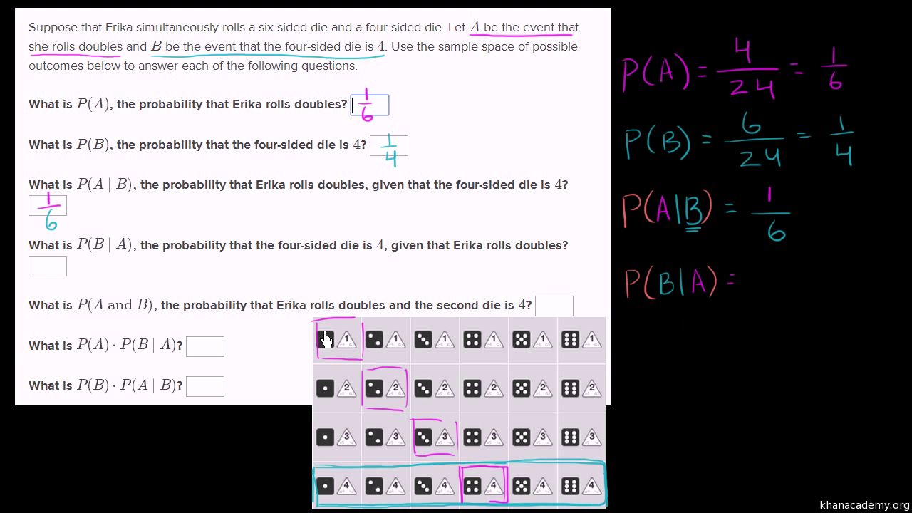 Probability  Statistics and probability  Math  Khan Academy For Probability Worksheet High School