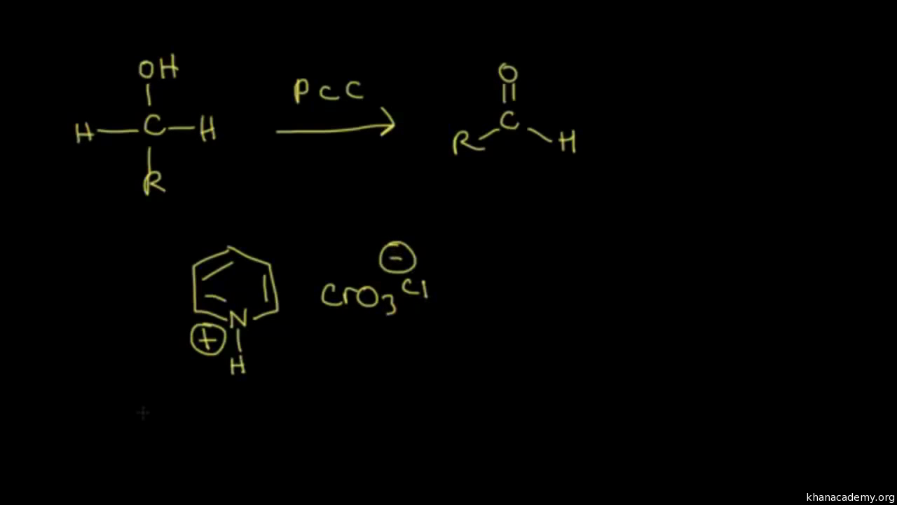 Oxidation Of Alcohols Examples Video Khan Academy