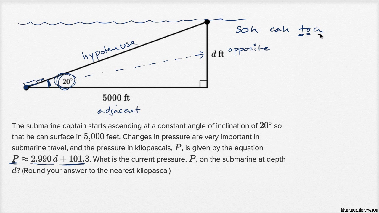 Sohcahtoa Worksheet With Answer Key