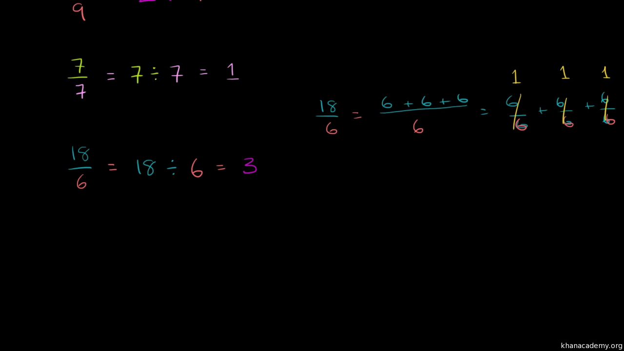 Creating mixed numbers with fraction division (video) | Khan Academy