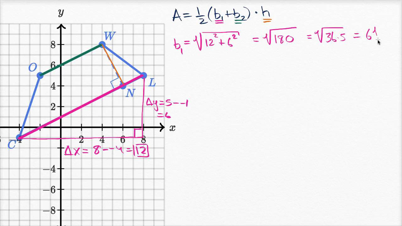 Area Of Trapezoid