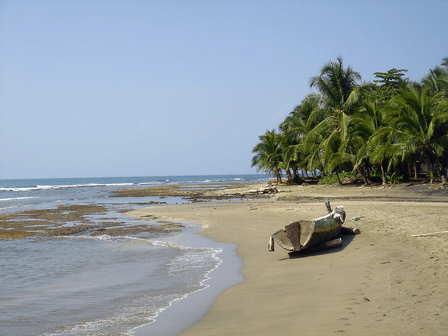 Playa preciosa.